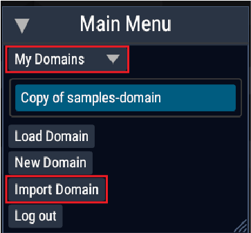 Fbl Import Domain Button